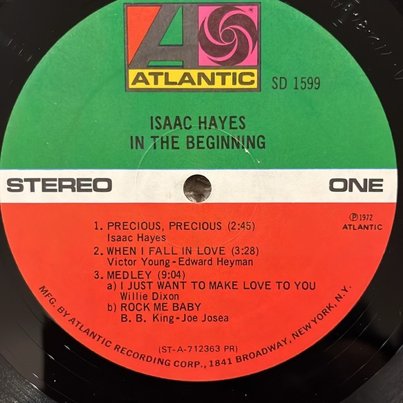 Isaac Hayes - “In The Beginning” Vinyl LP - Picture 4 of 5